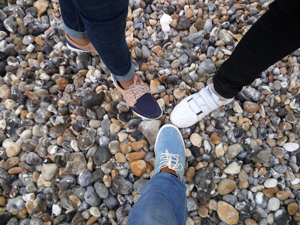 Pebbles on the beach