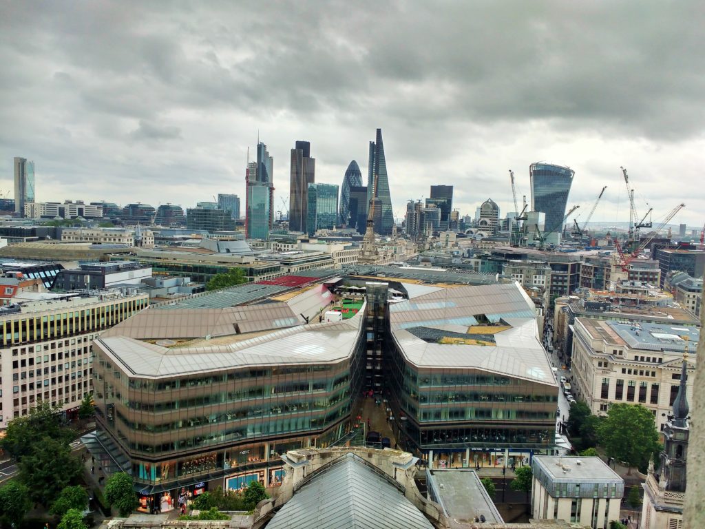 Top View from St Paul's Cathedral