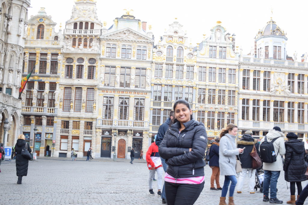 Central square of Brussels GRAND PLACE