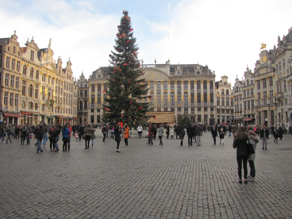Grand Place of Brussels all set for Xmas