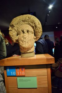 Fashionable hair style of Rome in later 1st Century AD