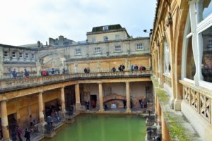 View of Terrace of Roman Bath