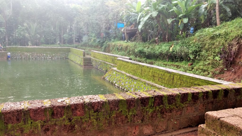 Pond near temple