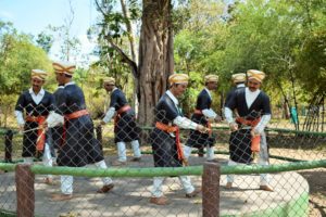 Kodava dance form potrayed