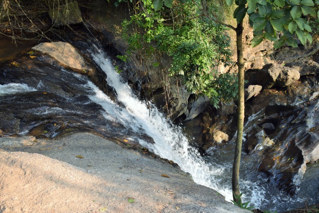 Top view from waterfall