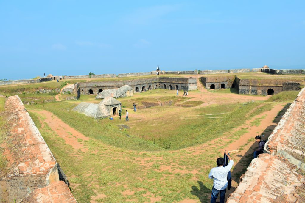 Top view of Manjarabad fort