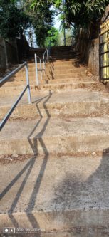 Steps leading to temple