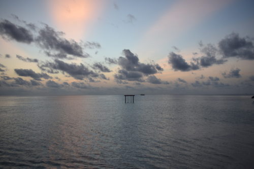 Maldives evening view 1