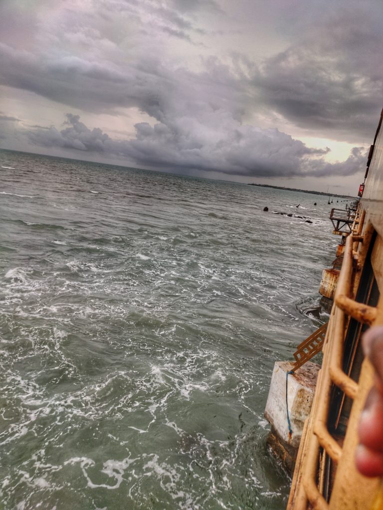 Pamban Bridge: View from the train